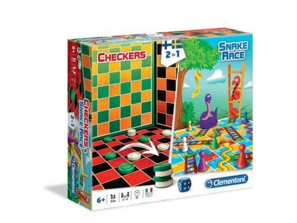 Clementoni 2 i 1 Dam & Ormar & Stegar