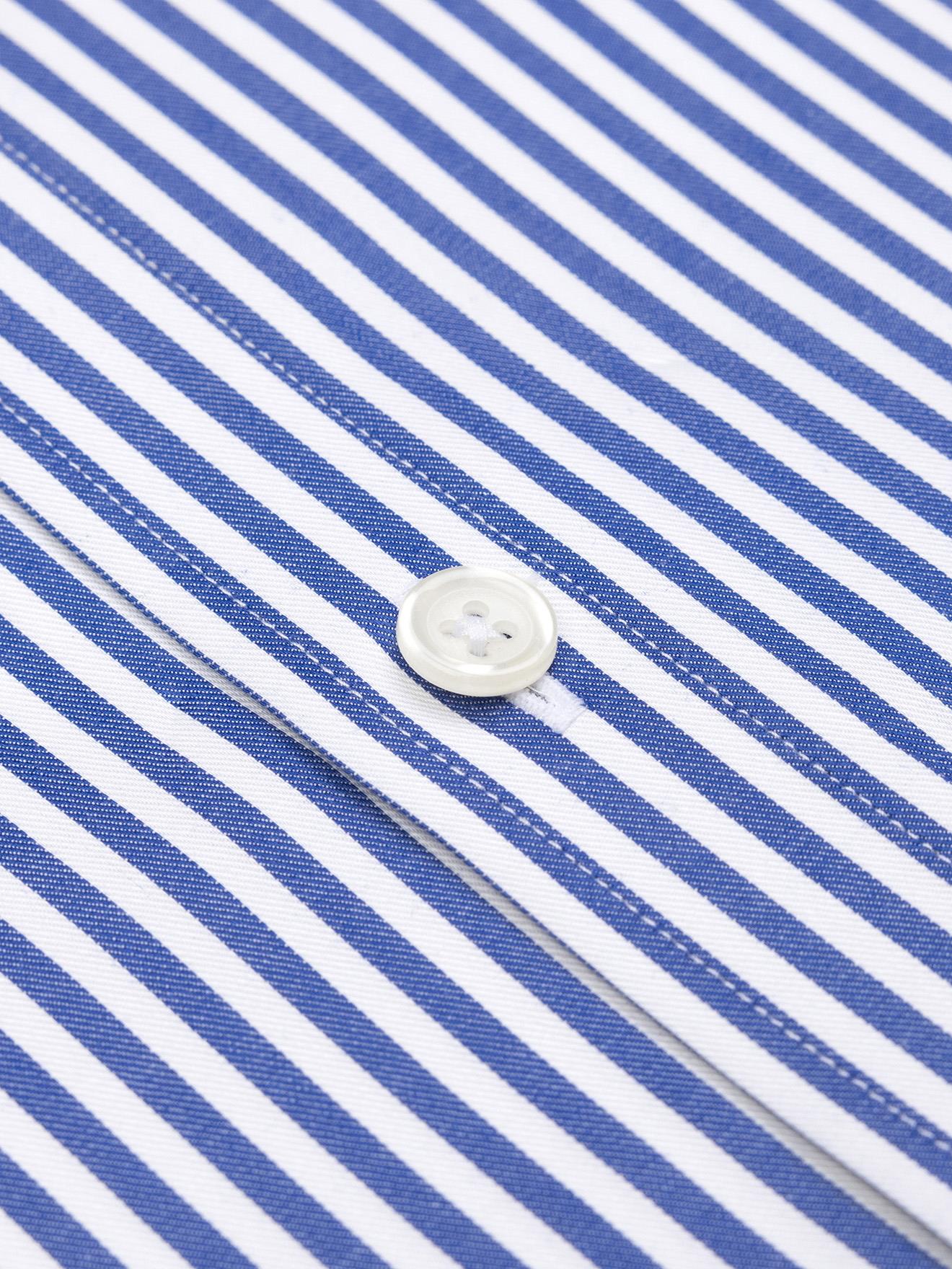 Chemise Barry à rayures marine