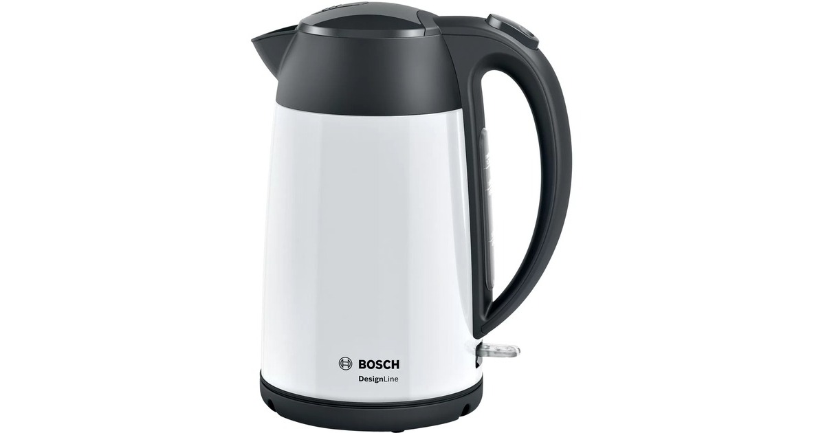 BoschDesignLine TWK3P421 waterkoker  (Wit/zwart, 1,7 l)