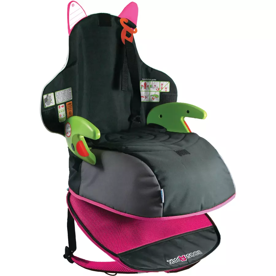 trunki BoostApak Schwarz mit Pink