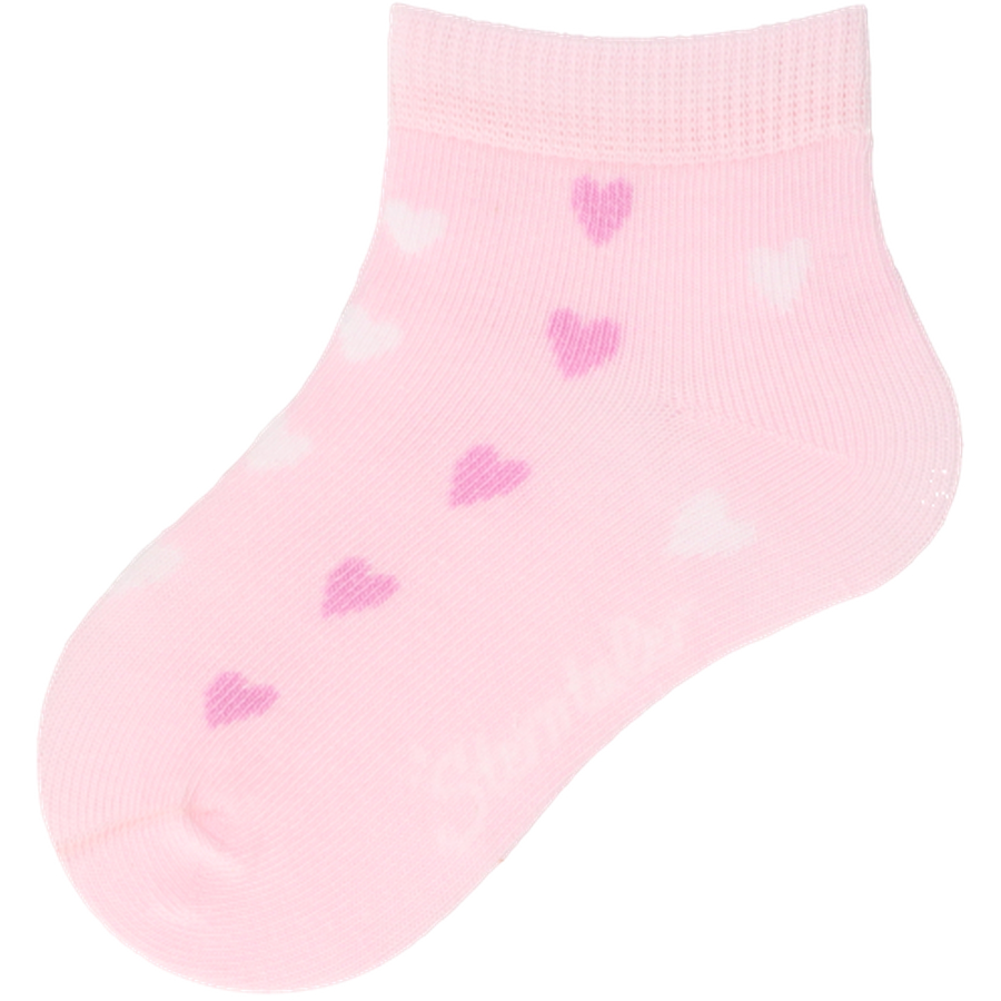 Sterntaler Kurz-Socken 3er-Pack Herzen helltürkis