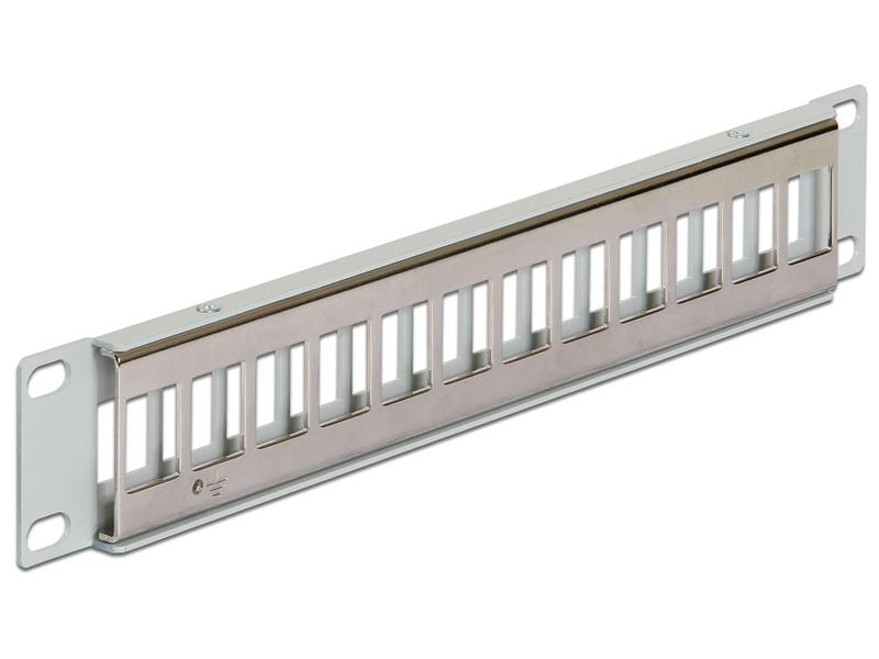 Delock Patchpanel 12 Port, Keystone 10