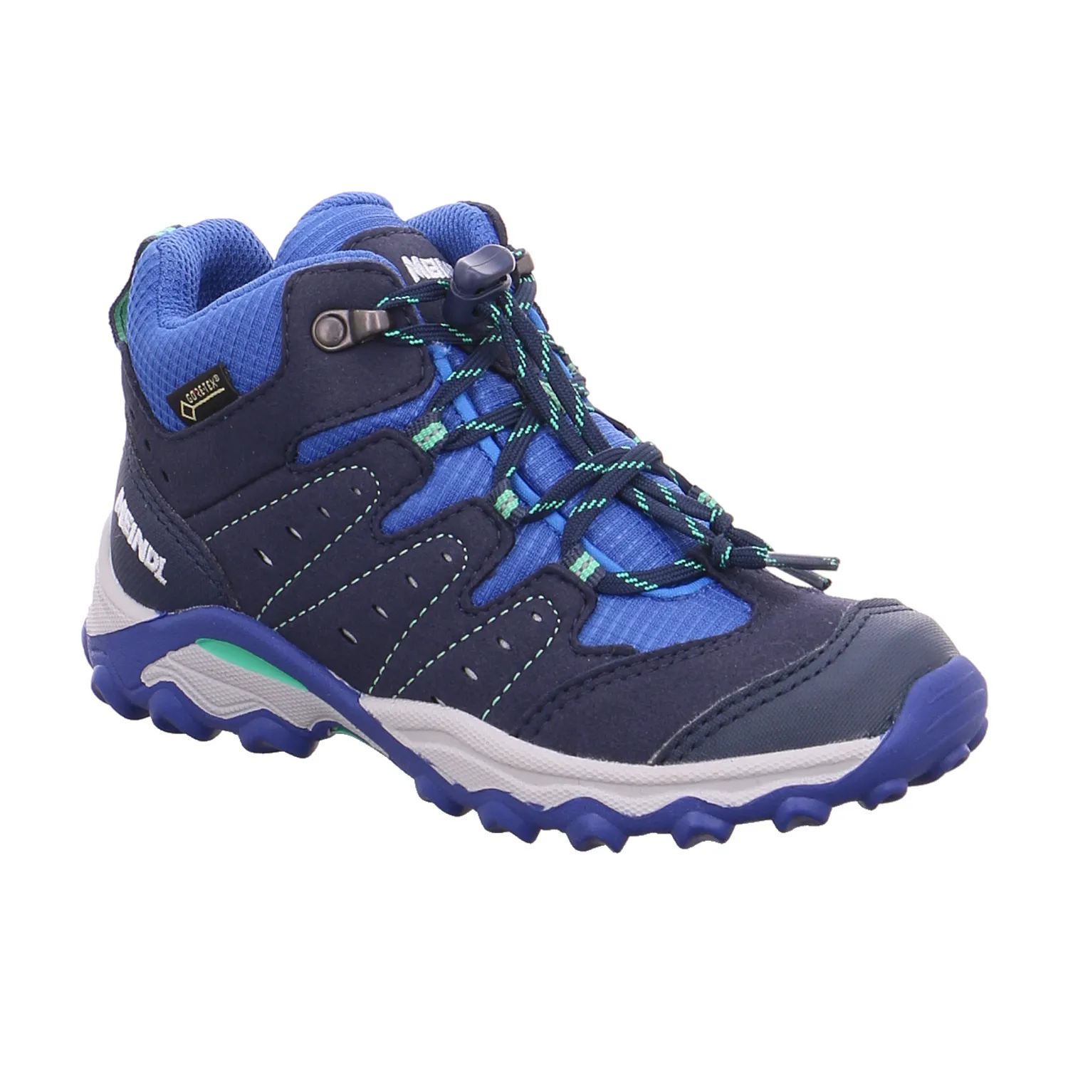 MEINDL Kinder-Wanderschuhe Blau Synthetik  mit Gore Tex