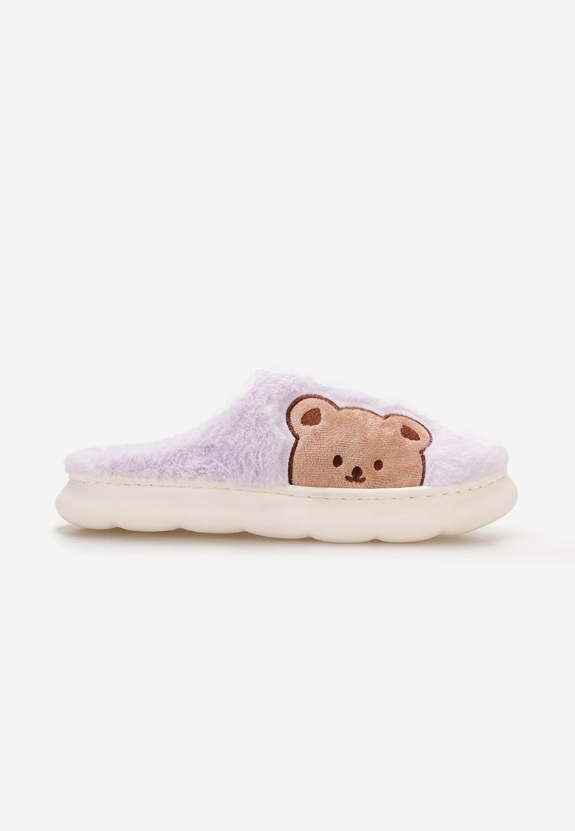 Chaussons pour femme mauves Enya