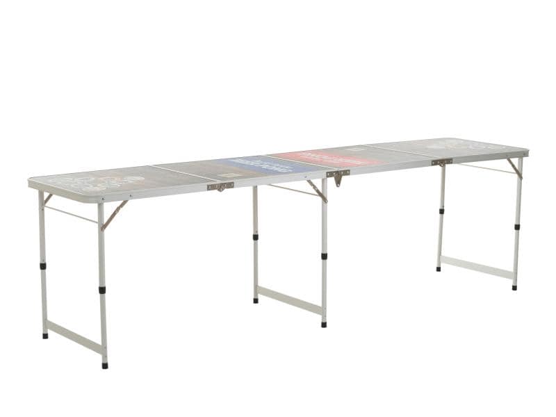 FTM Beer Pong Spieltisch Tisch mit Biermarken-Aufdruck