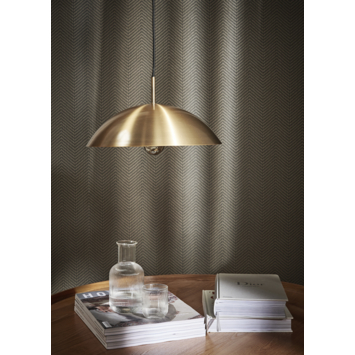 vtwonen hanglamp Disk antiek brons Ø38cm