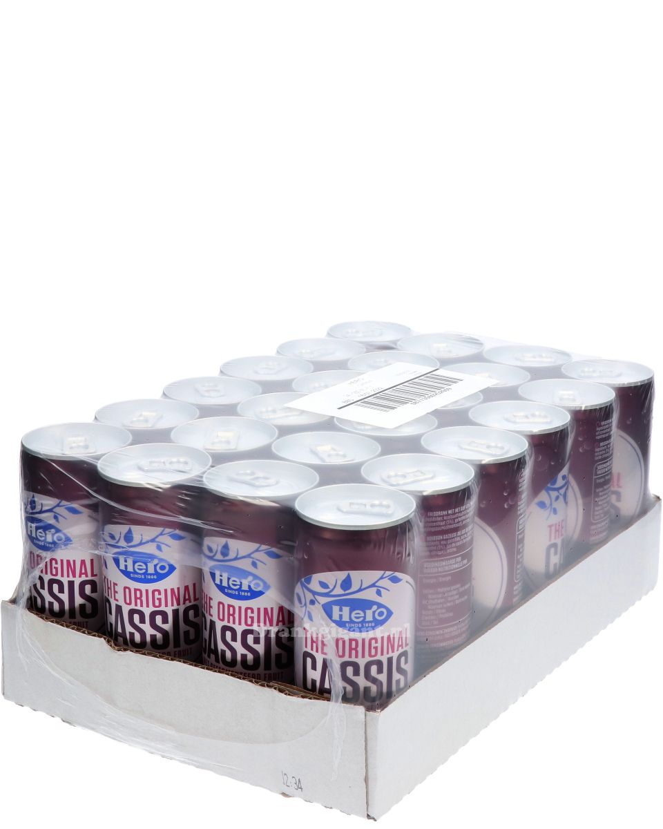 Hero The Original Cassis 24x25cl (Tray) 600 cl