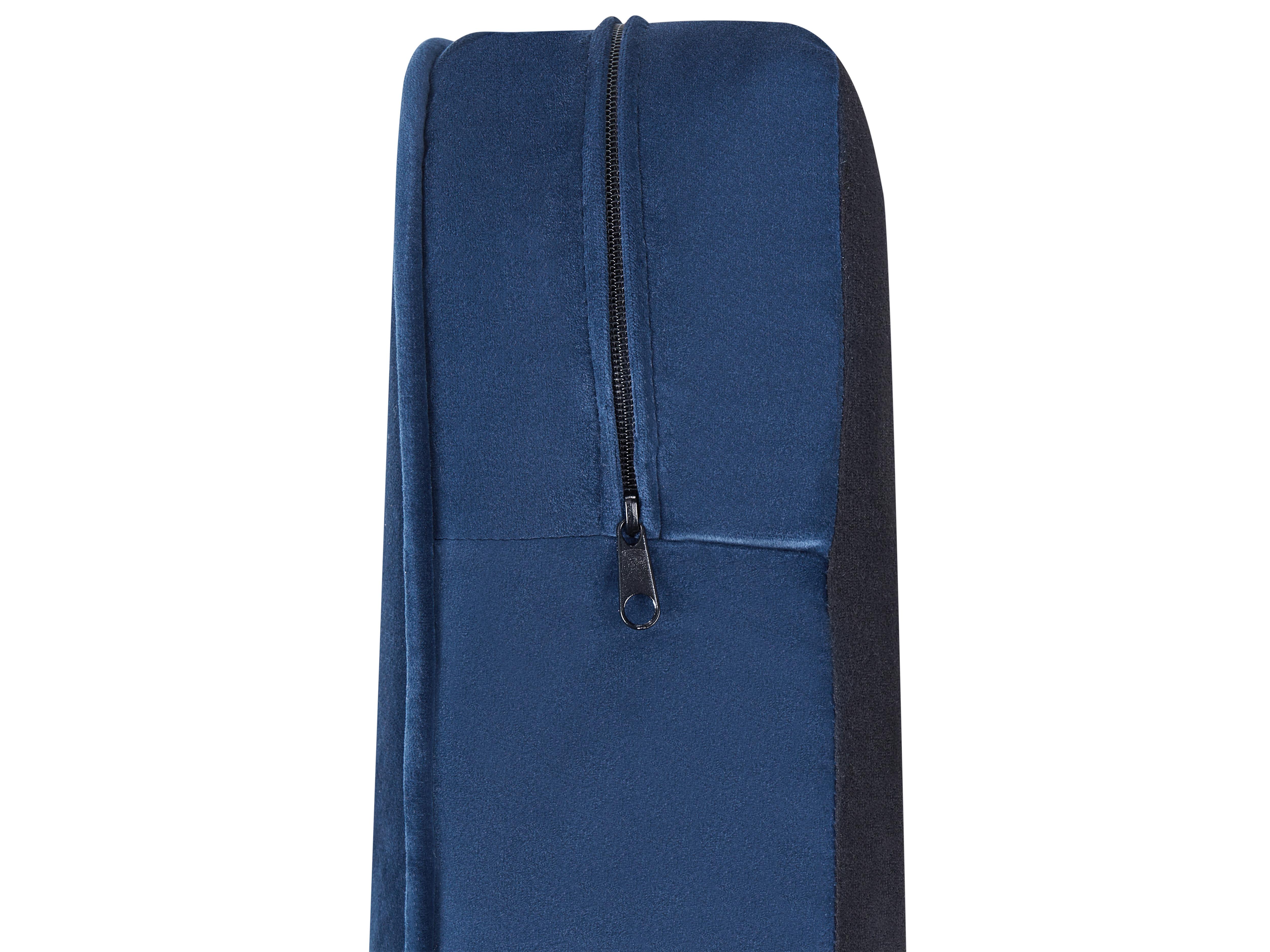 Bankenset 4-zits CHESTERFIELD Fluweel Marineblauw