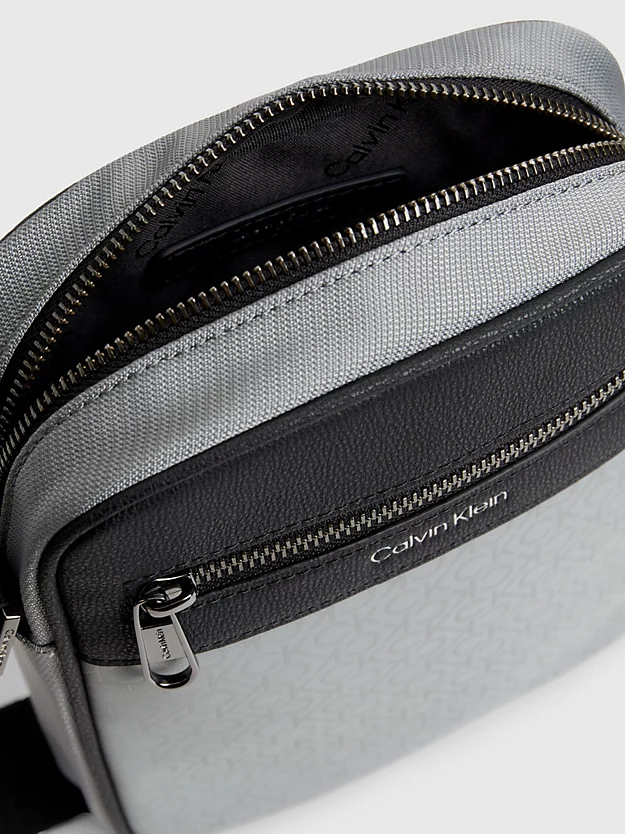 Bolsa de ombro pequena reciclada para repórter