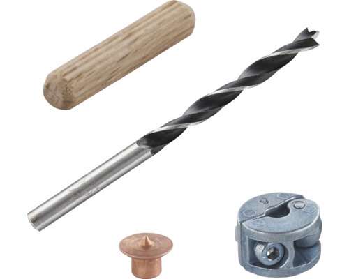Wolfcraft deuvelset Ø 6 mm 31 stuks