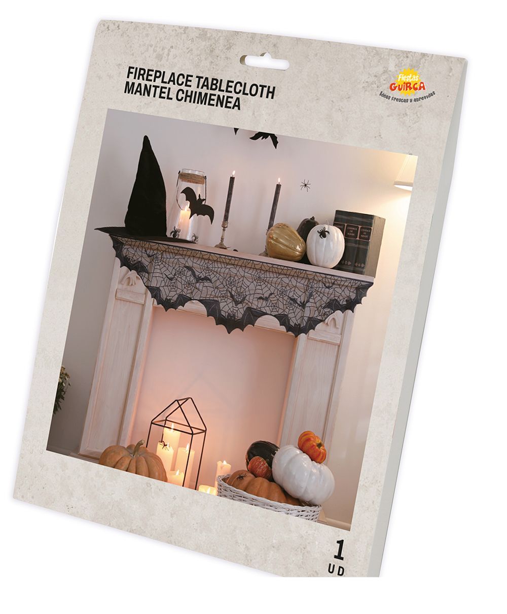 Halloween Gordijn Vleermuizen 2m