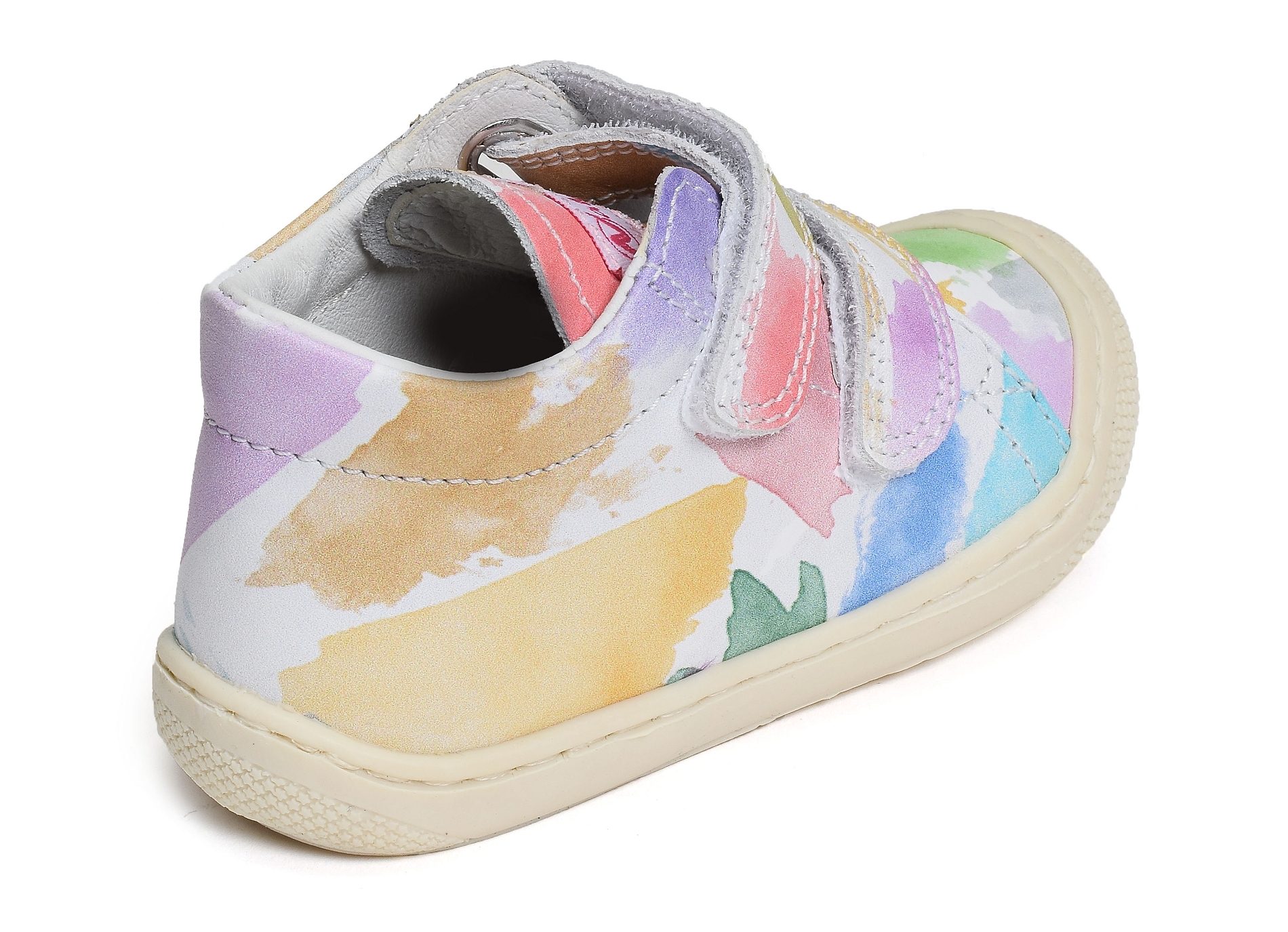 Cocoon girl velcro fantaisie blanc multicolore