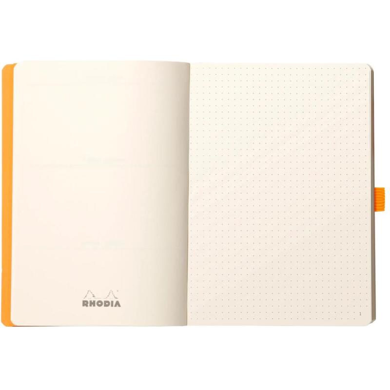 Rhodiarama Goalbook souple A5 240 pages dot papier ivoire 90 g
