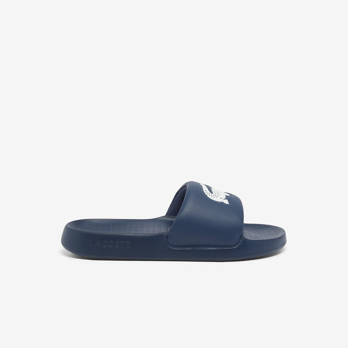 LACOSTE<br>Chinelo Serve Slide Croco 1.0