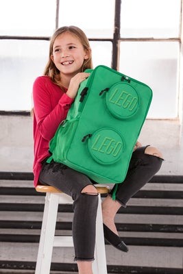 LEGO Brick Ryggsekk 15L, Grønn