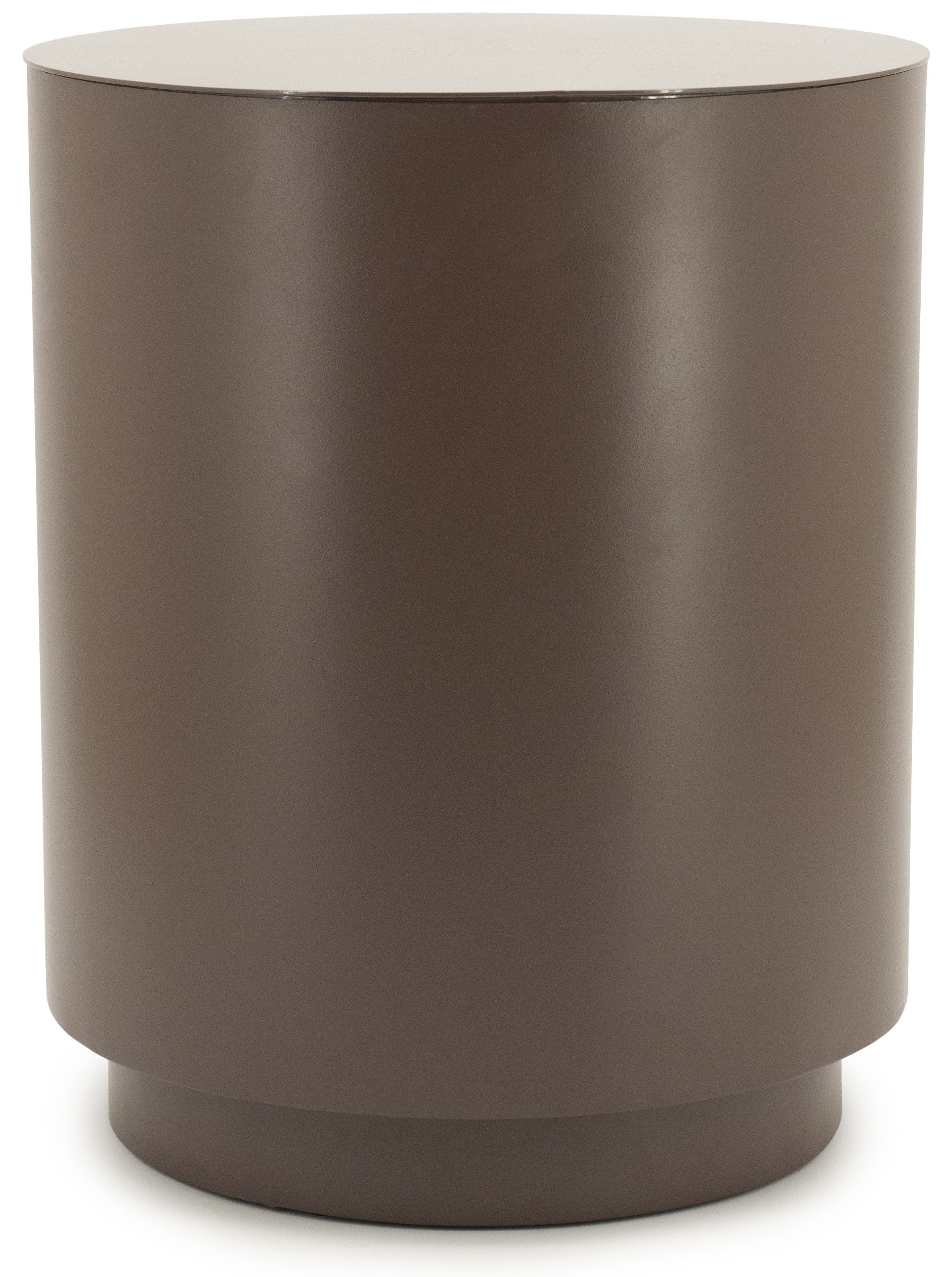Bijzettafel Dark Taupe 240153 Mesita ⌀37  x H45 cm