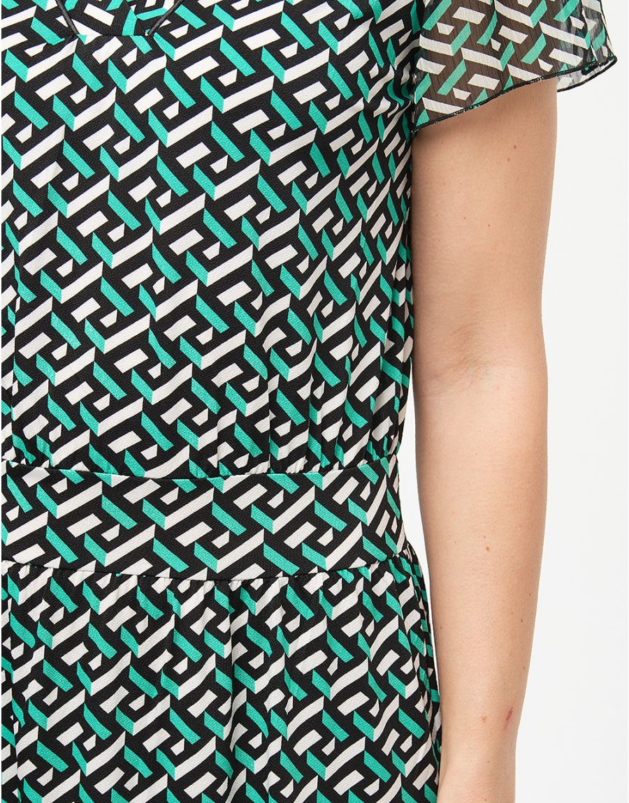 Robe fluide arty