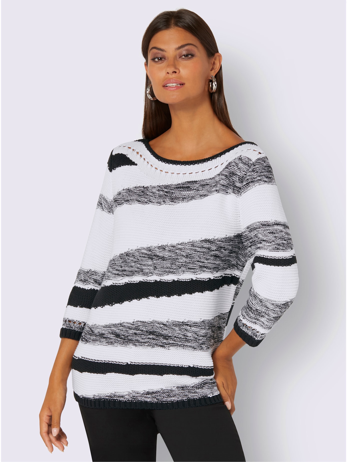 Pull mélange de cotons agréable à porter
