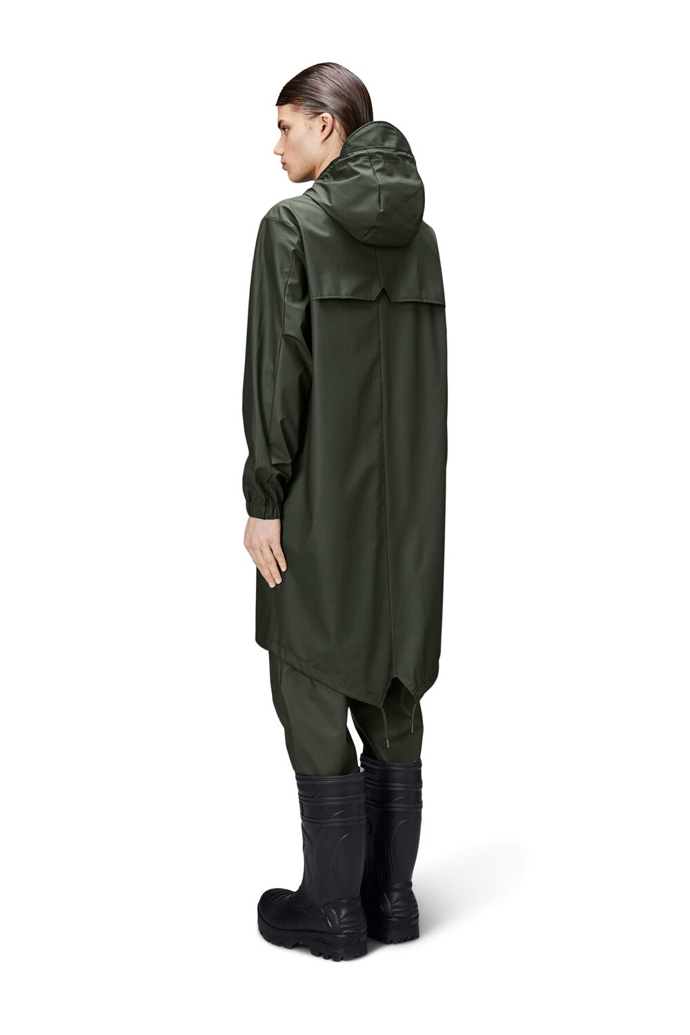 RAINS  Fishtail Parka regnjakke - grøn