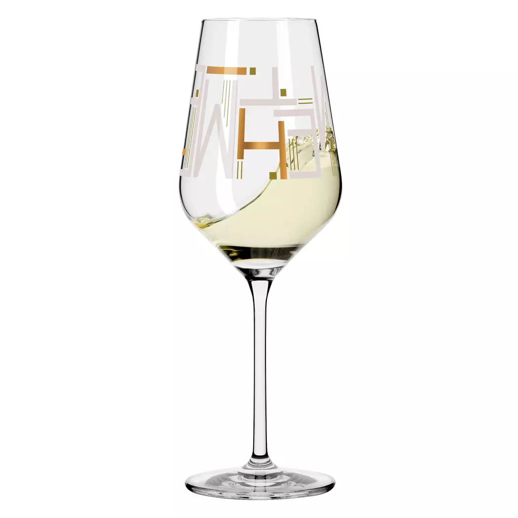 Weißweinglas Herzkristall 380 ml