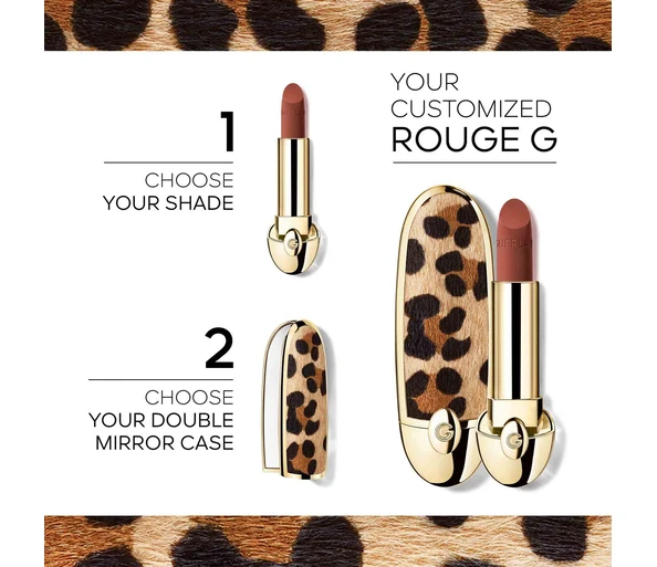 Guerlain Rouge G Velvet Lips Refill159 LE BEIGE AMANDE – VELVET