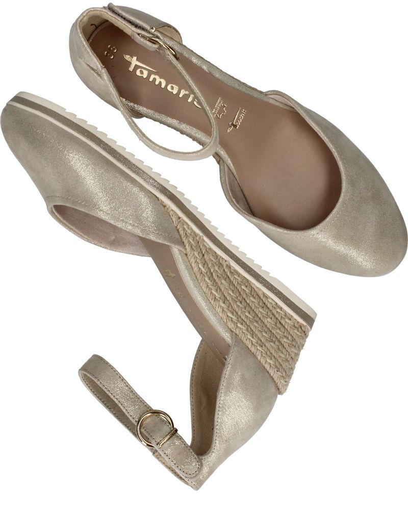 Tamaris Espadrilles Goud Dames