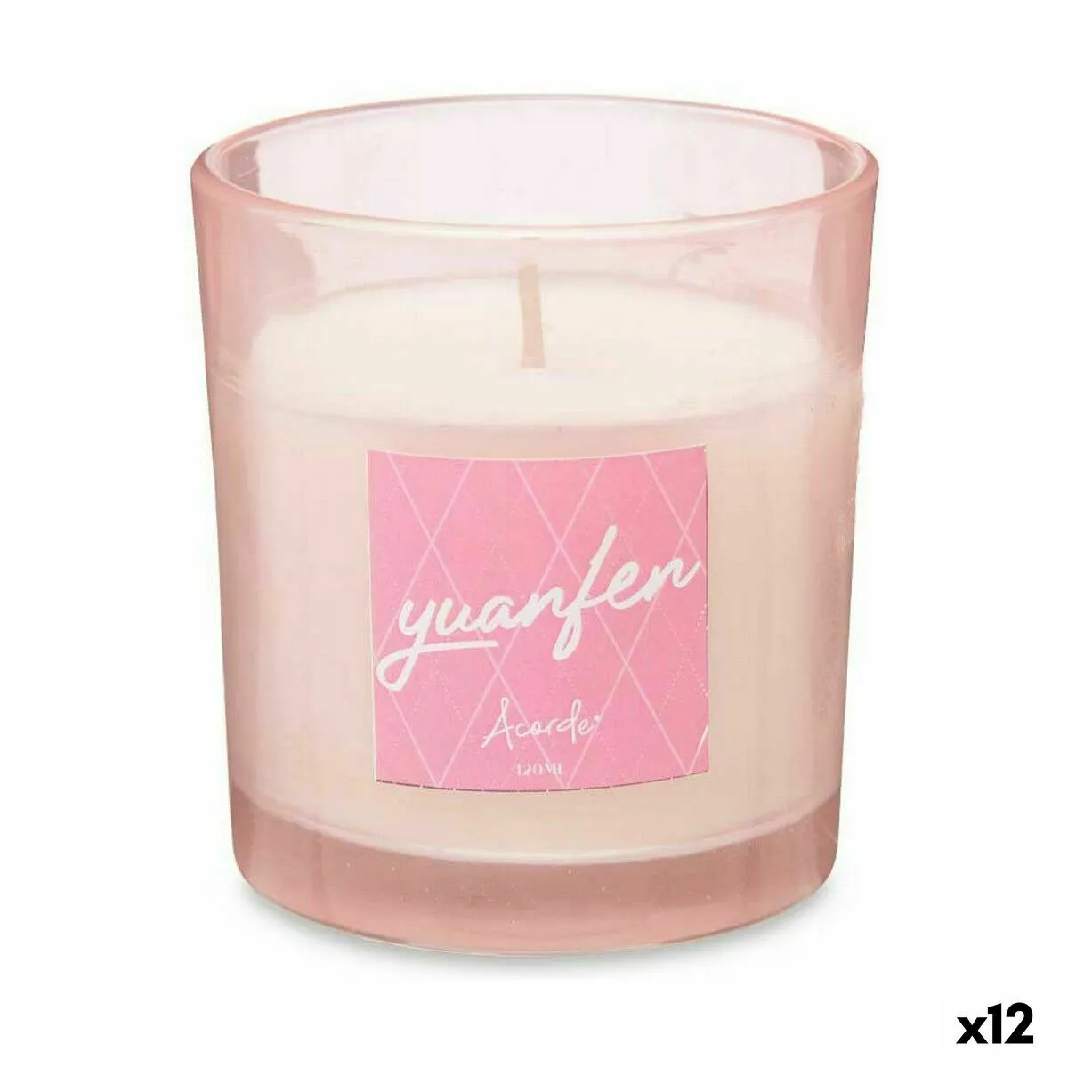 Acorde Bougie Parfumée Pivoine (12 Unités)