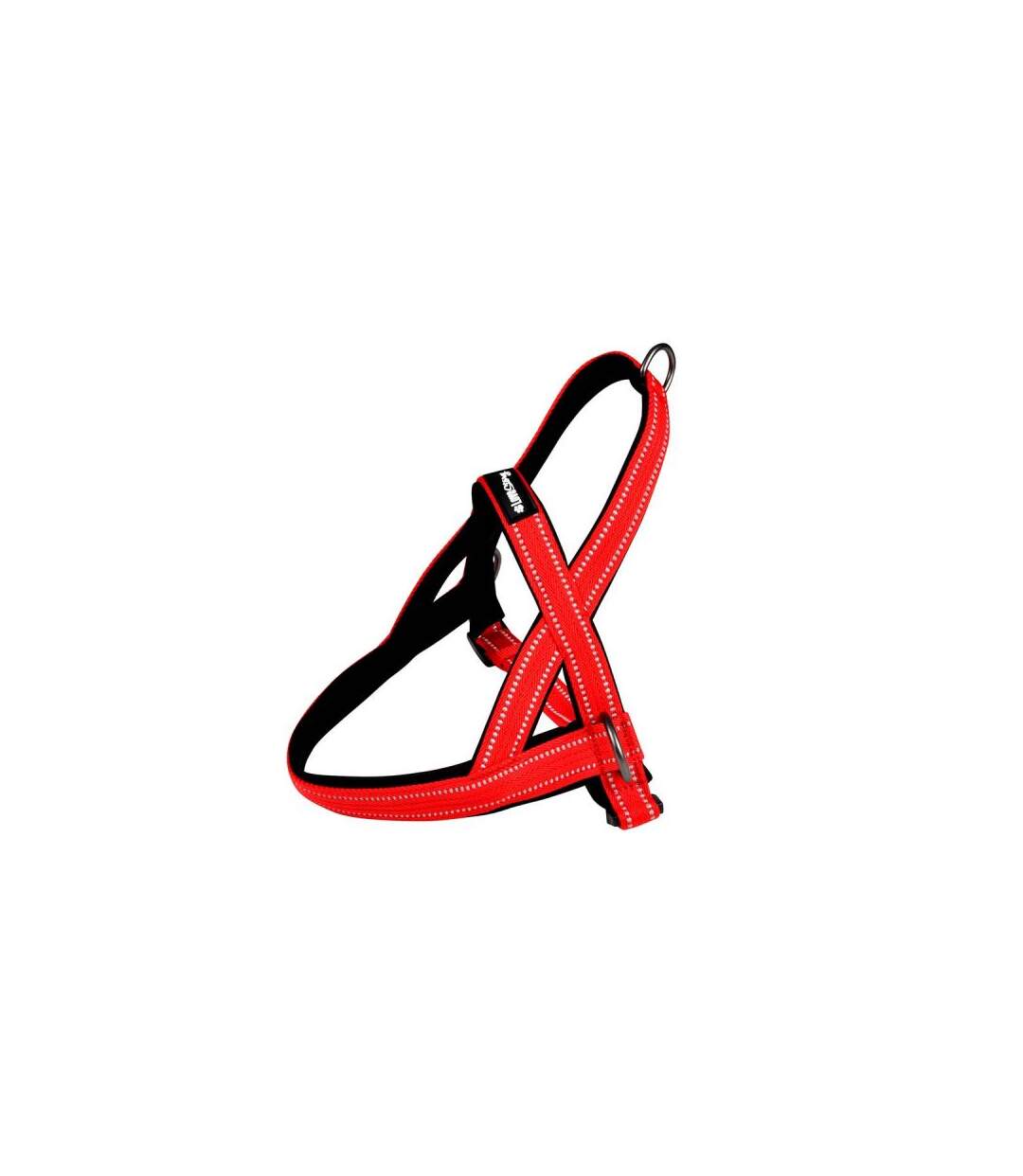 Paris Prix - Harnais Norvégien expert Réglable 75cm Rouge