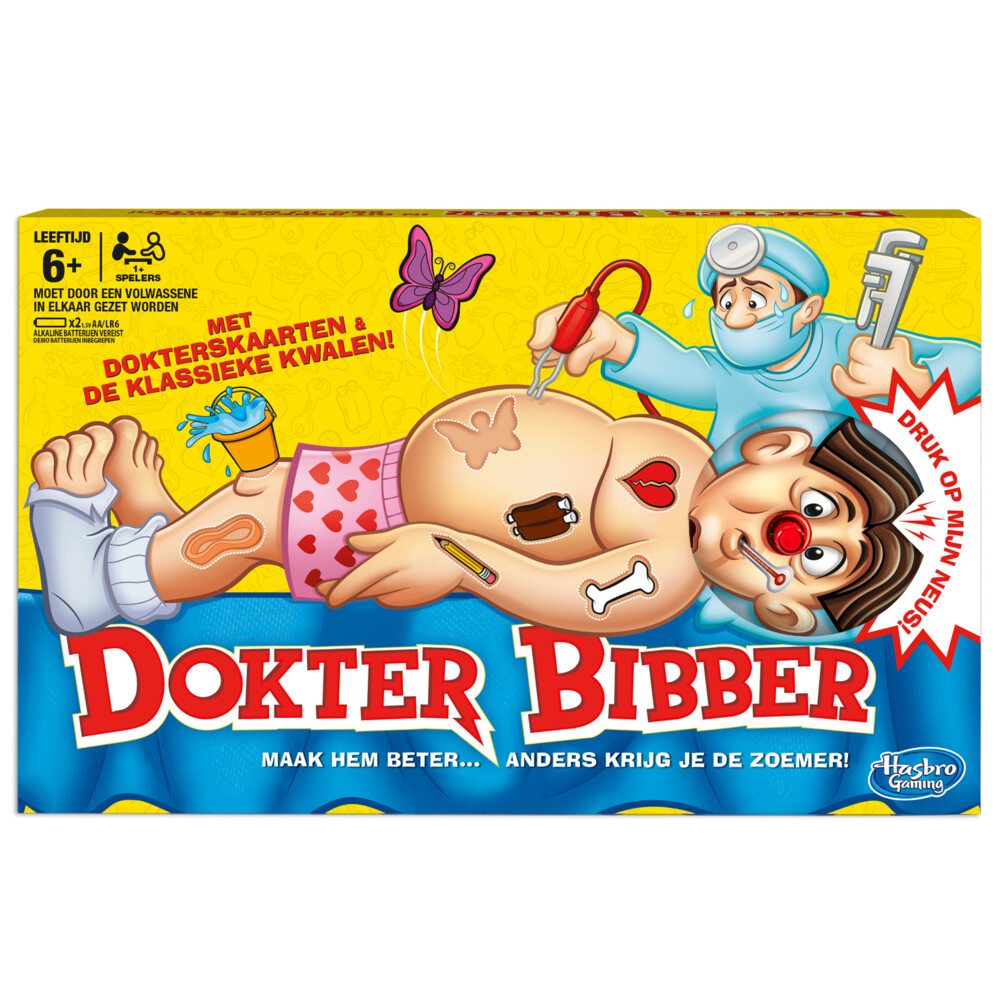 Hasbro Kinderspel Dokter Bibber