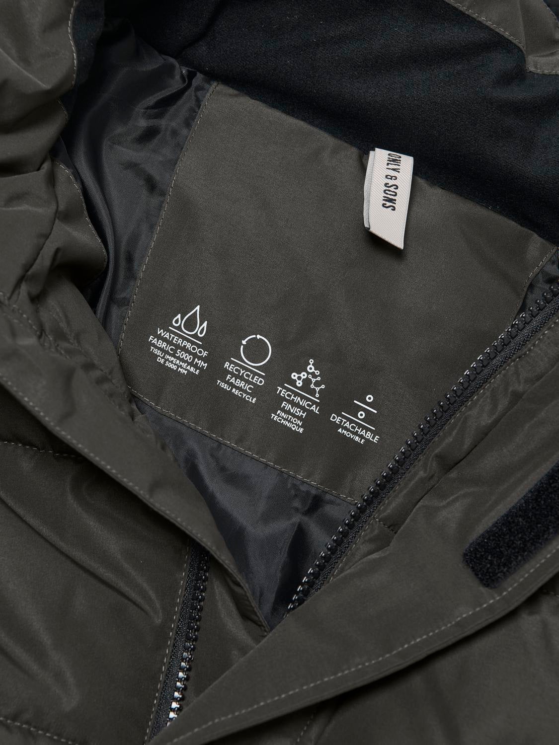 ONSCARL Daunenjacke Peat