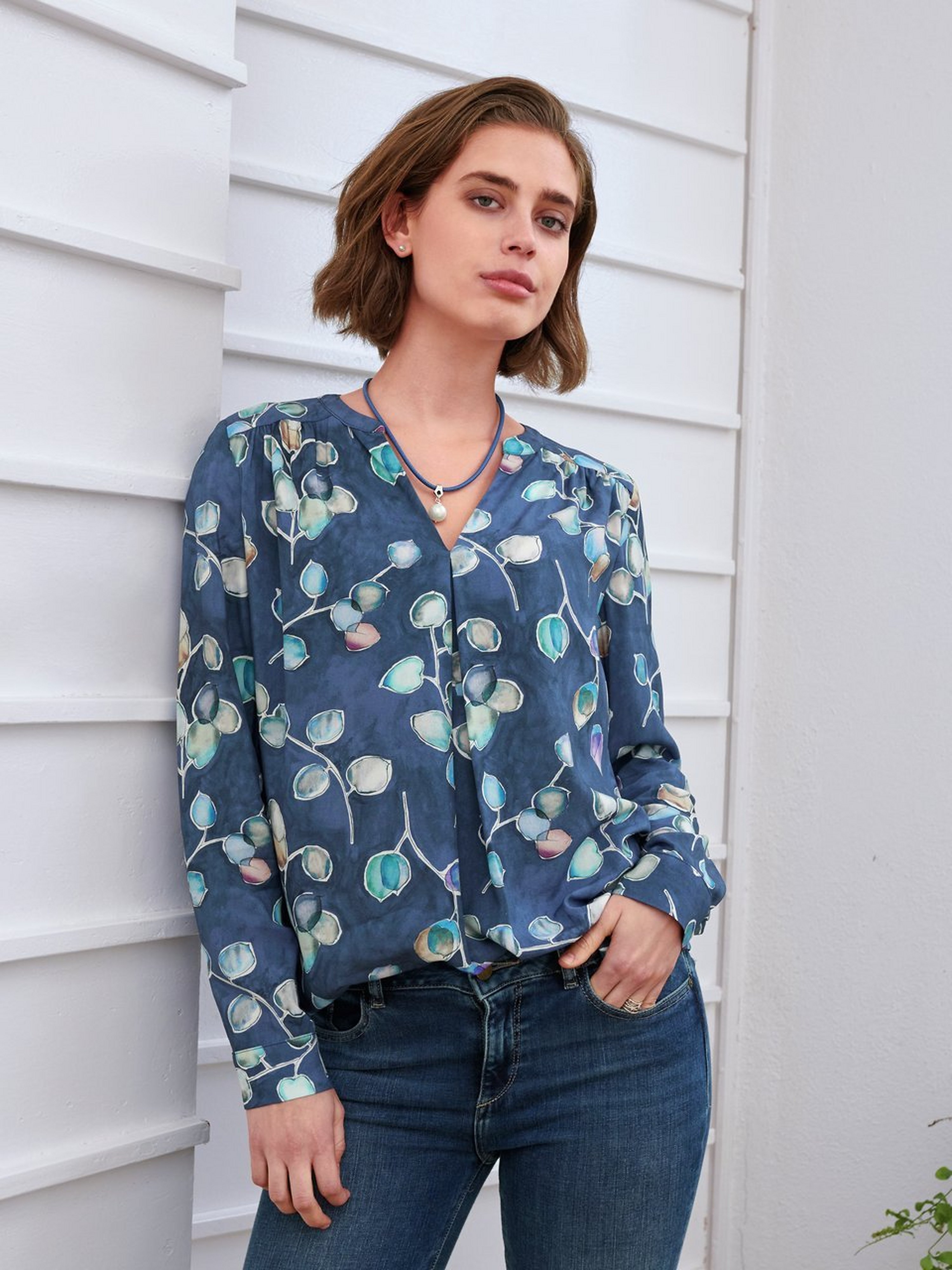 Bluse zum Schlupfen