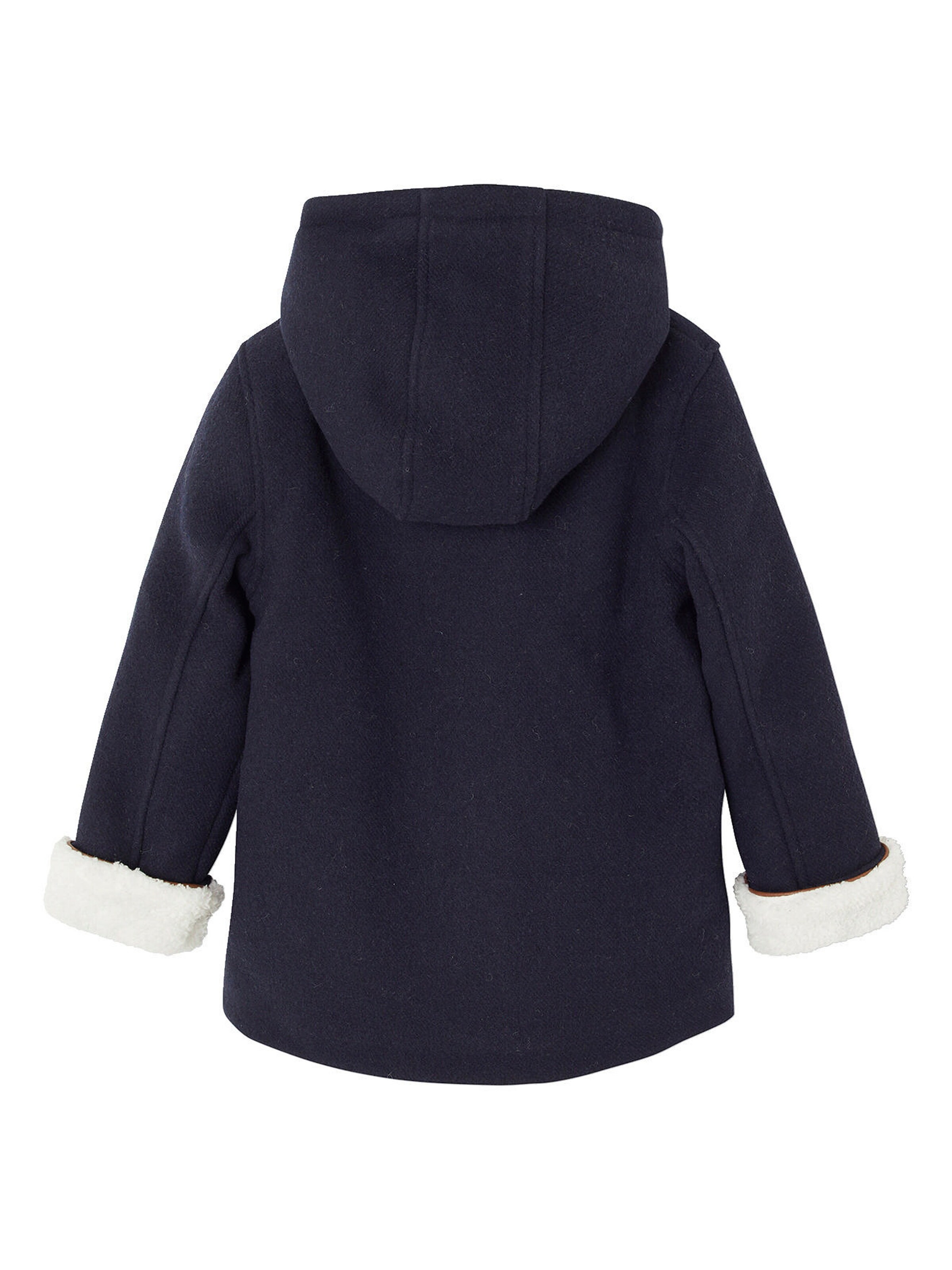Vertbaudet Mädchen Wintermantel mit Recycling-Polyester marine
