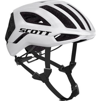 Scott Centric Plus Helm Mineral White / Black