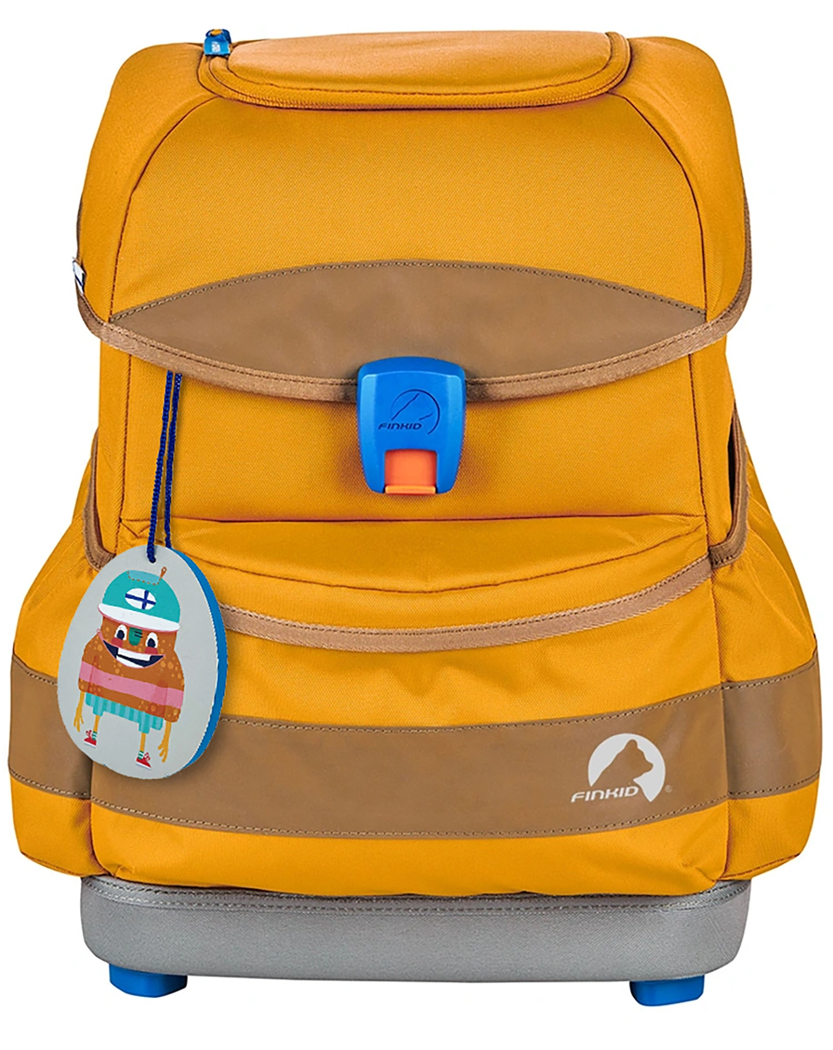 Schulranzen-Set BUDDY 4-teilig in golden yellow/cinnamon