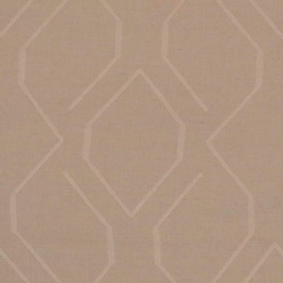 Nachtvorhang Jacquard Rombo haselnuss