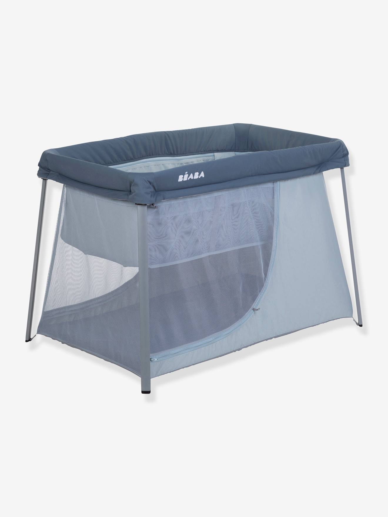 Cama dobrável 3 em 1 BEABA Eazy Sleep, cinza