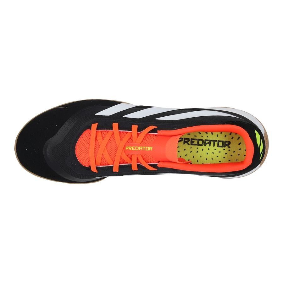 adidas Predator League IN Solar Energy - Noir/Blanc/Rouge