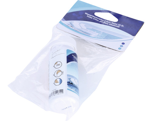 Waterteststrips voor pH-waarde, 50 stuks.