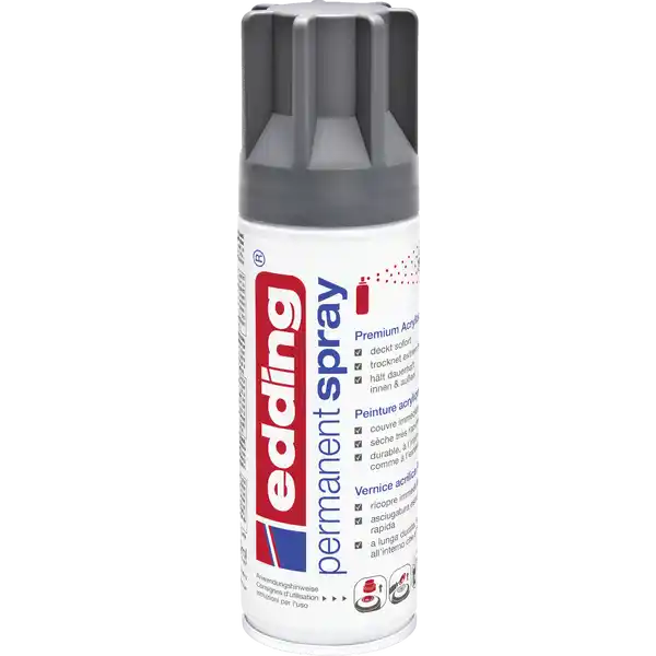 Permanentspray  Premium-Acryllack anthrazit seidenmatt