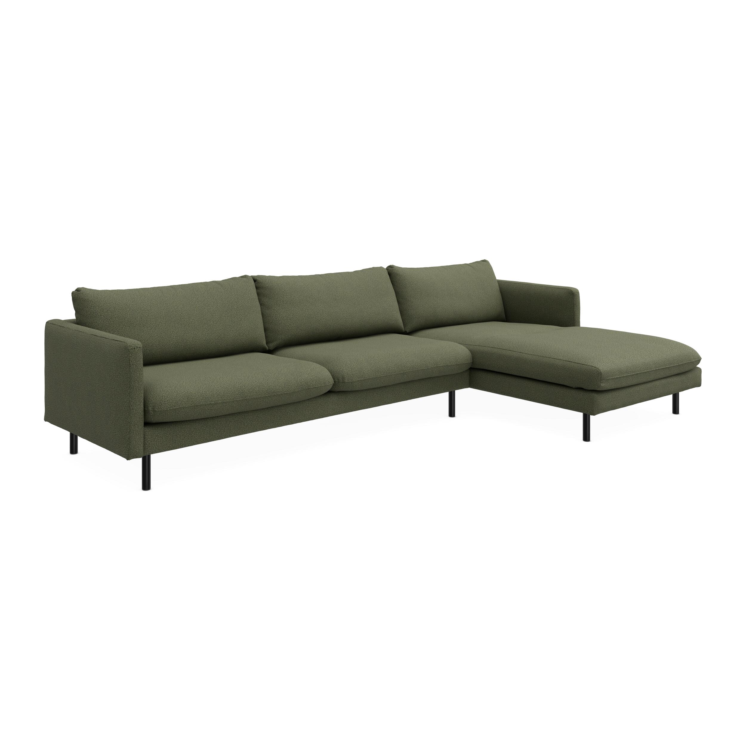 Bjorn højrevendt sofa med chaiselong
