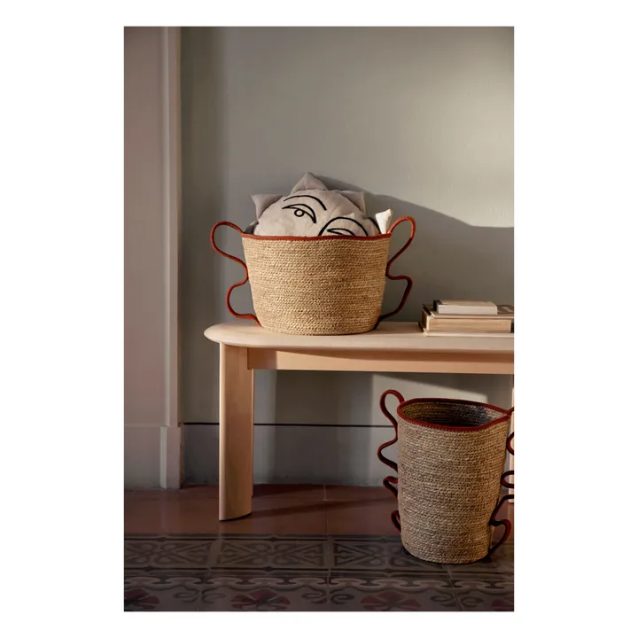 Ferm Living Panières Verso - Set de 2 | Rouge brique