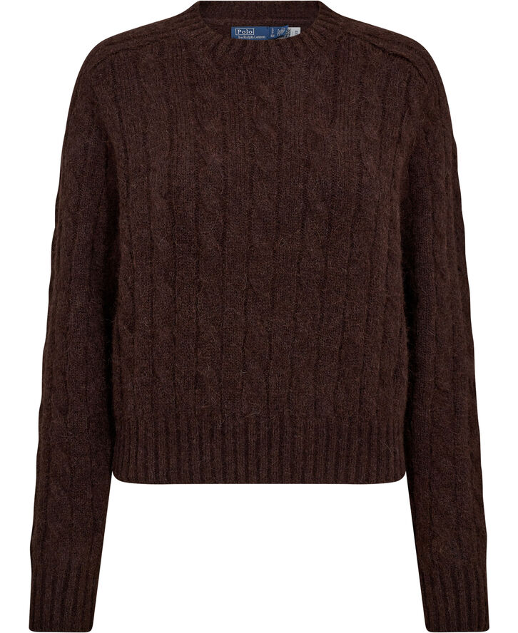 Polo Ralph Lauren 1/4 WL ALP NYLN-LSL-PLO Cedar melange
