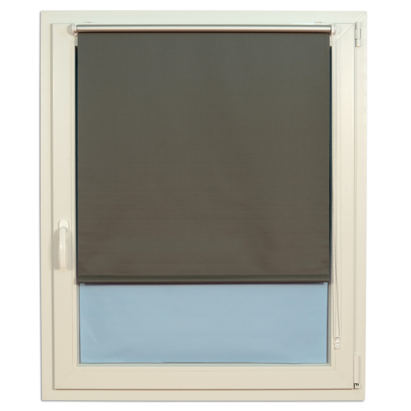 Verdunklungsrollo - anthrazit - 60x160 cm