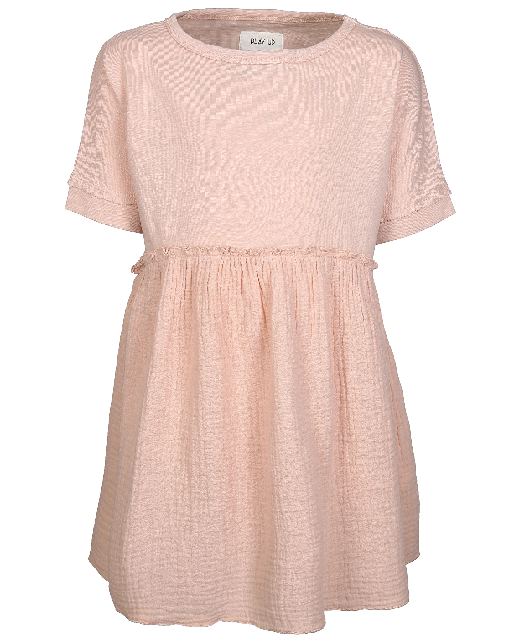 Kurzarm-Kleid SAPONINA in rose