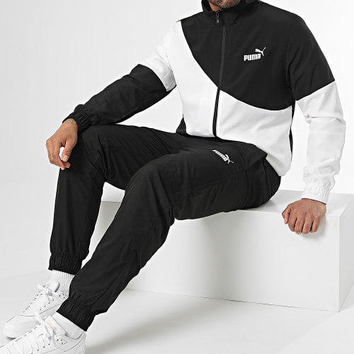 Ensemble De Survetement Power Puma 673309 Noir Blanc
