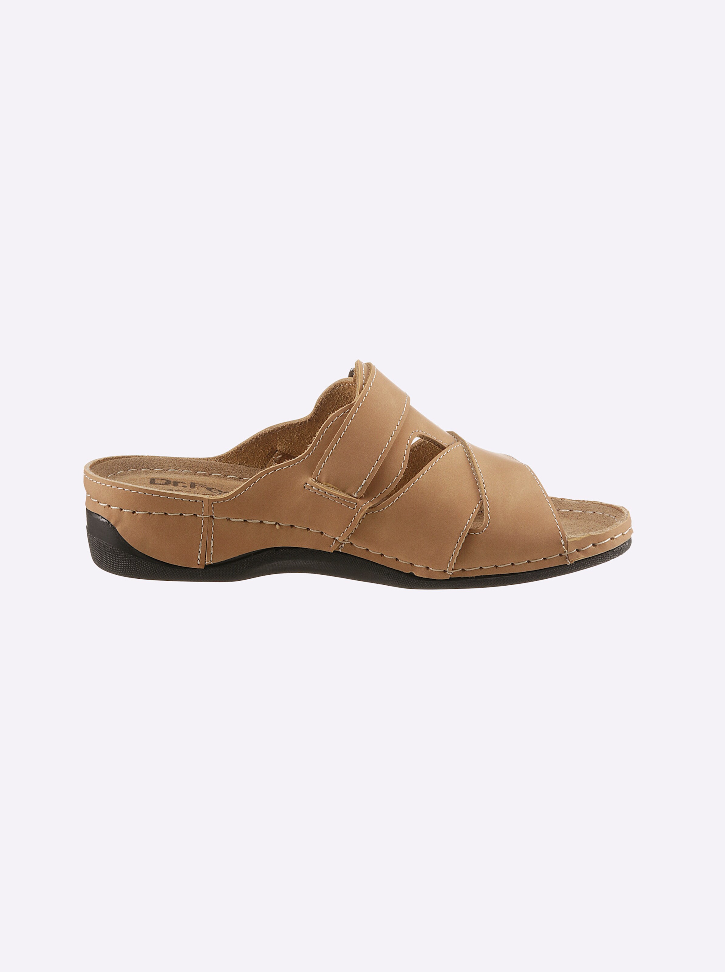 Waldläufer Pantolette in camel