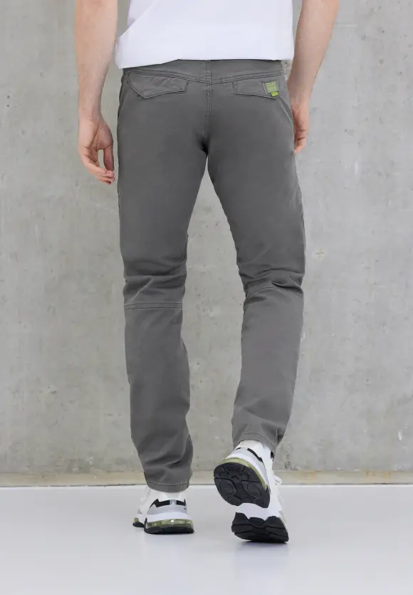 Slim Fit Cargohose - steel grey