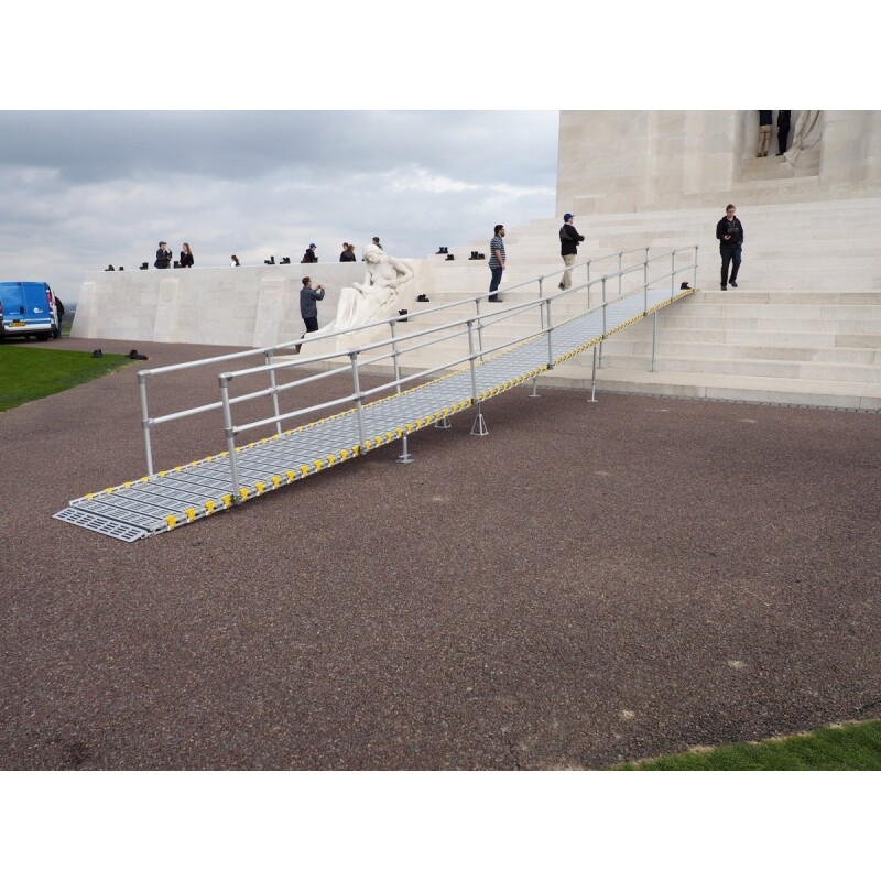 Rampe d'Accès Enroulable ROLL-A-RAMP - 75cm - Alu