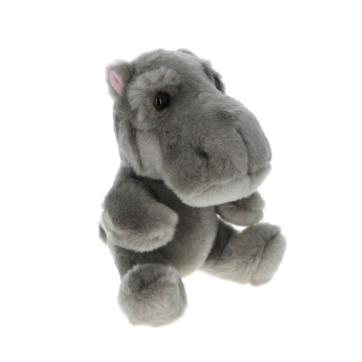 Peluche hippopotame gris Mercredi et Patati