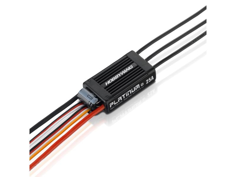 Hobbywing Regler Pro 25A V4 3-6s BEC 7A Regler für Flugzeuge/Helikopter